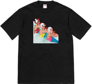 SUPREME - SWIMMERS TEE (BLACK) - SWIMBLK