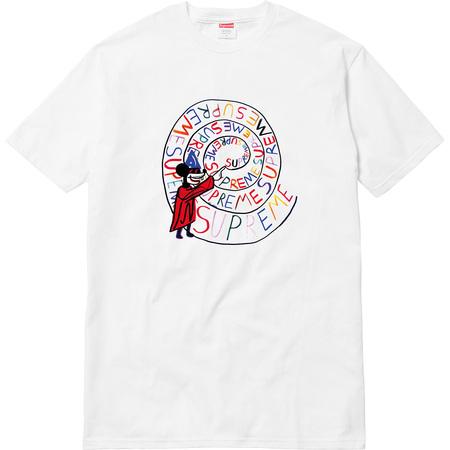 SUPREME/JOE ROBERTS - SWIRL TEE (WHITE) - SWIWHT