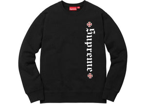 SUPREME/INDEPENDENT - FUCK THE REST CREWNECK (BLACK) - Supreme-Independent-Fuck-The-Rest-Crewneck-Black