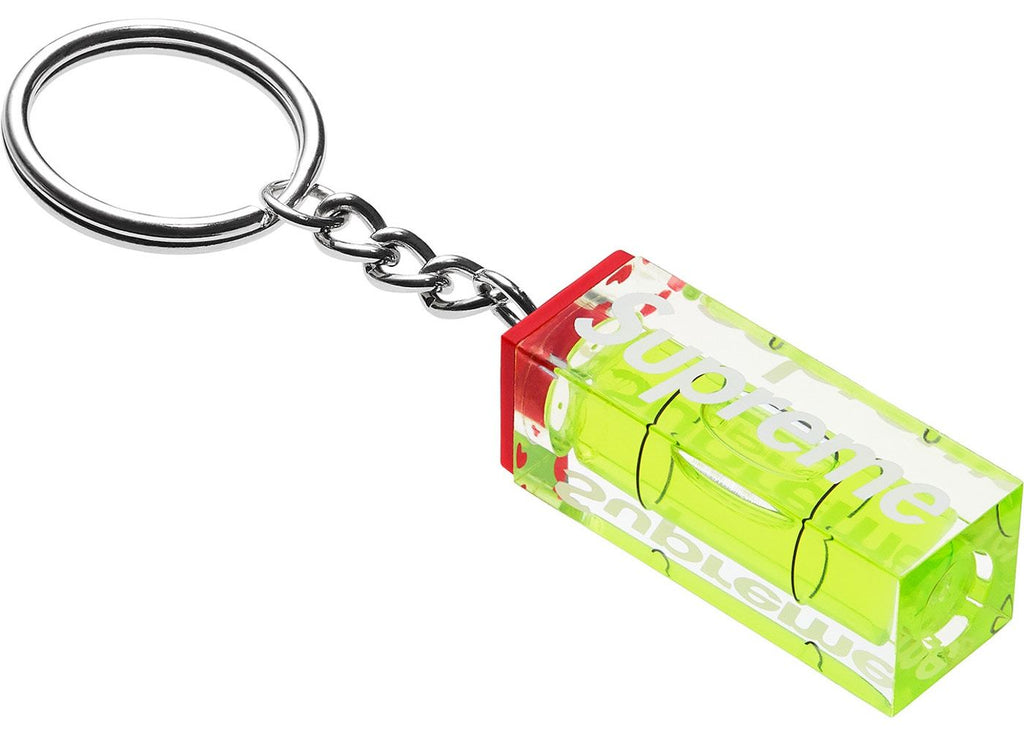 SUPREME - LEVEL KEYCHAIN (NEON) - Supreme-Level-Keychain-Neon