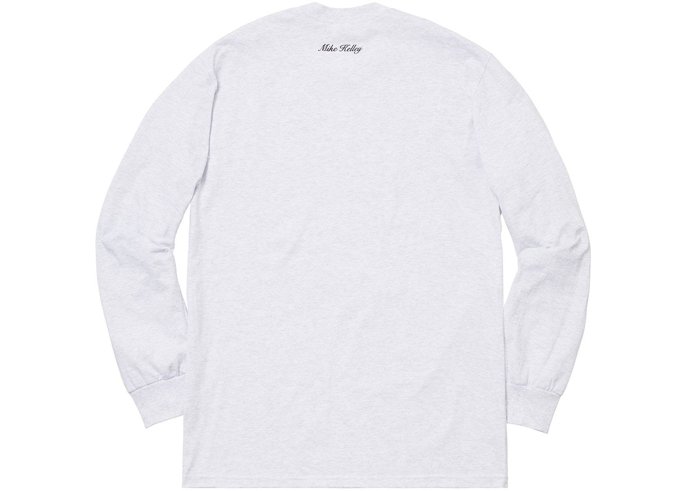 SUPREME/MIKE KELLY - L/S TEE (ASH GREY) - Supreme-Mike-Kelley-Supreme-AhhYouth-L-S-Tee-Ash-Grey-2