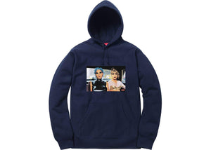 SUPREME - NAN GOLDIN MISTY AND JIMMY PAULETTE HOODED SWEATSHIRT (NAVY) - Supreme-Nan-GoldinSupreme-Misty-and-Jimmy-Paulette-Hooded-Sweatshirt-Navy