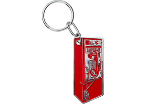 SUPREME - PAYPHONE KEYCHAIN (RED) - Supreme-Payphone-Keychain-Red