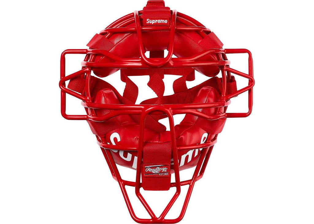 SUPREME/RAWLINGS - CATCHER'S MASK - Supreme-Rawlings-Catcher_s-Mask-Red