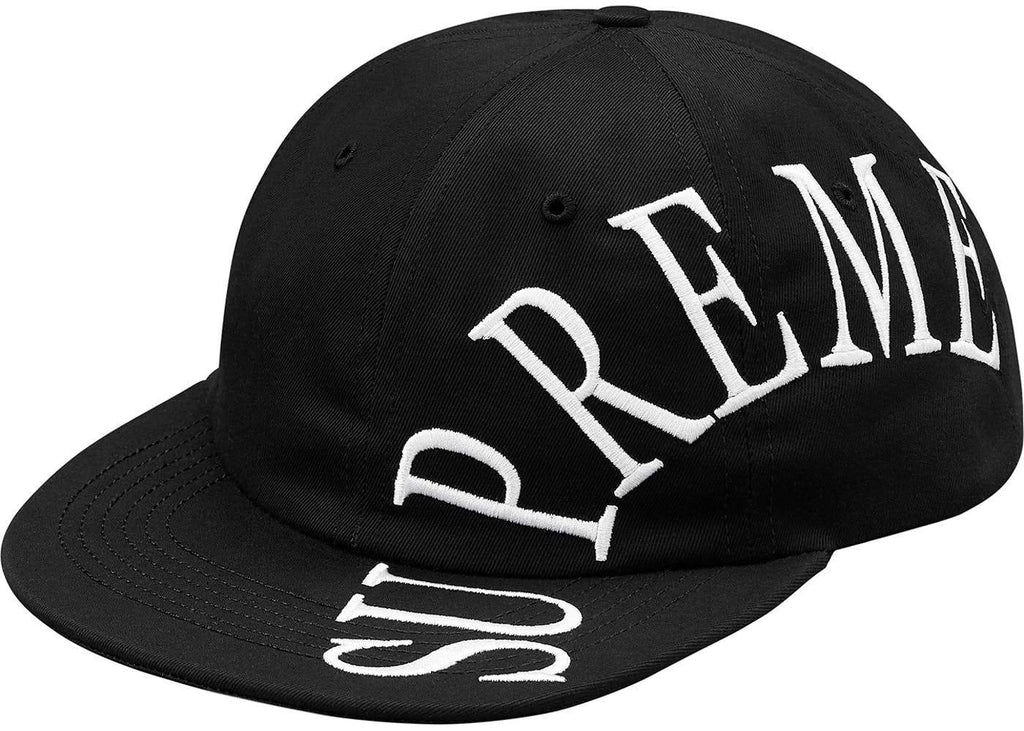 SUPREME - SIDE ARC 6-PANEL (BLACK) - Supreme-Side-Arc-6-Panel-Black