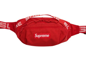 SUPREME - WAIST BAG S/S '18 (RED) (USED) - Supreme-Waist-Bag-SS18-Red