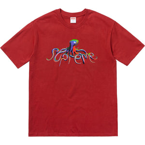 SUPREME - TENTACLES TEE (BRICK) - TENBRK