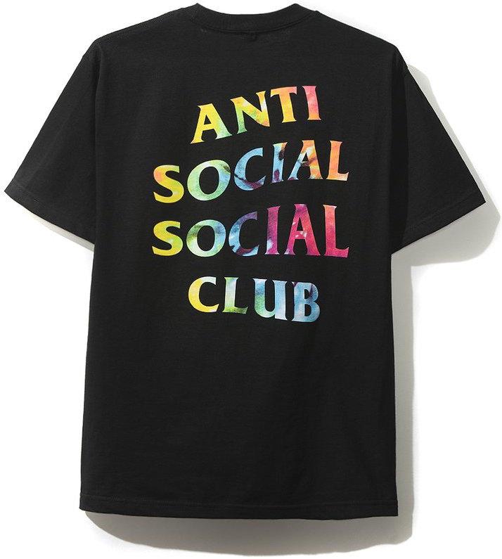 ANTI SOCIAL SOCIAL CLUB - THAI DYE TEE (BLACK) - TH1