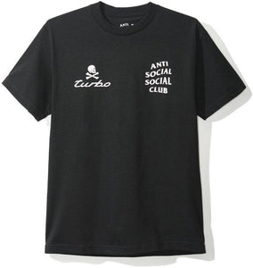 ANTI SOCIAL SOCIAL CLUB/NEIGHBORHOOD - 911 TEE (BLACK) - TUR1