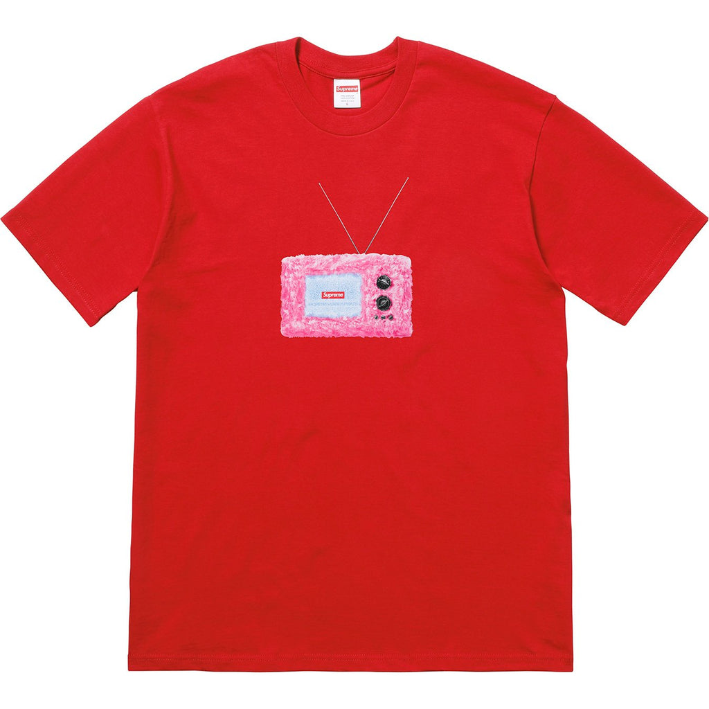 SUPREME - TV TEE (RED) [USED] - TVRED