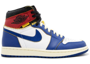 AIR JORDAN RETRO 1 HI NRG / UN - UNION (BLUE TOE) - UNBLU