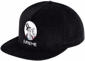 SUPREME - UPTOWN CORDUROY 5-PANEL (BLACK) - UPTOWN