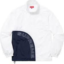 SUPREME - CORNER ARC HALF ZIP PULLOVER (WHITE) - Unknown-1_76abe501-fa2a-4439-a2e9-1ff5ce62cb13