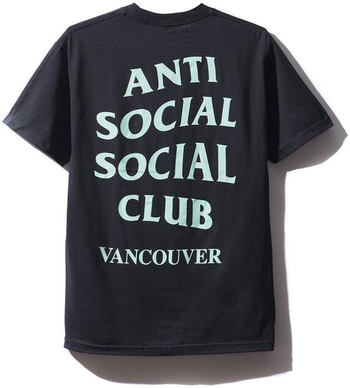 ANTI SOCIAL SOCIAL CLUB - VANCOUVER TEE (BLACK) - VAN1