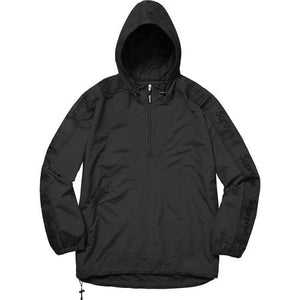 SUPREME - SLEEVE TAPE ANORAK (BLACK) - XdURj9MeNYQ