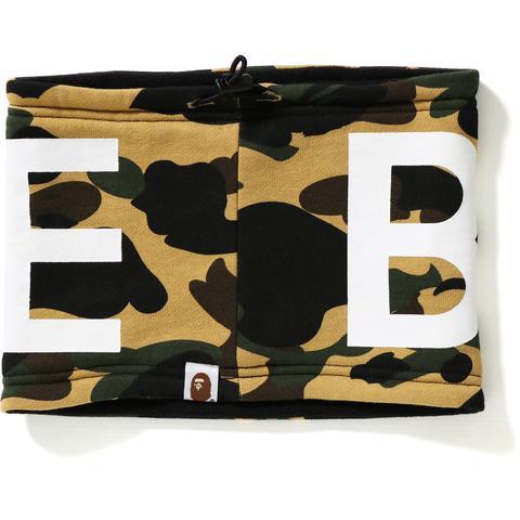 BAPE - 1ST CAMO NECK WARMER (YELLOW) - YELLO1