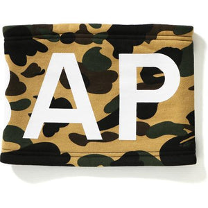 BAPE - 1ST CAMO NECK WARMER (YELLOW) - YELLO2