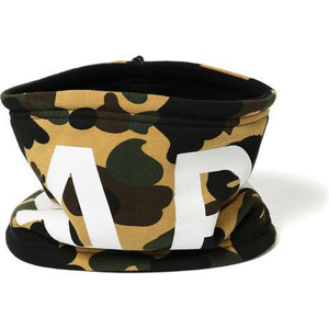 BAPE - 1ST CAMO NECK WARMER (YELLOW) - YELLO3