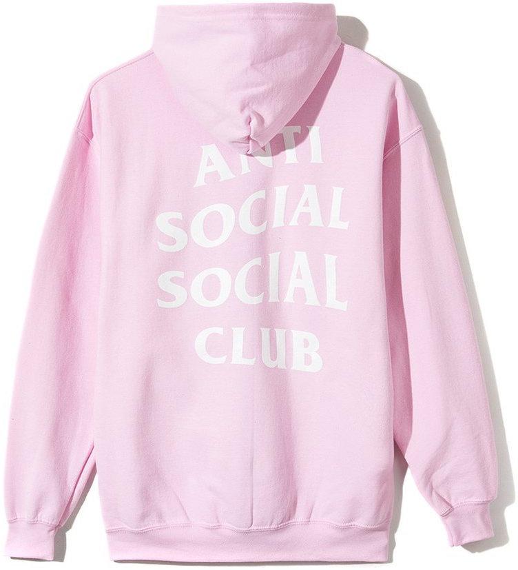 ANTI SOCIAL SOCIAL CLUB - KNOW YOU BETTER ZIP UP HOODIE (PINK) - ZIP1