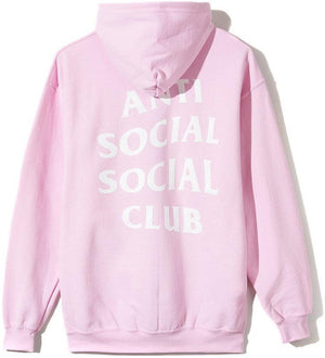 ANTI SOCIAL SOCIAL CLUB - KNOW YOU BETTER ZIP UP HOODIE (PINK) - ZIP1