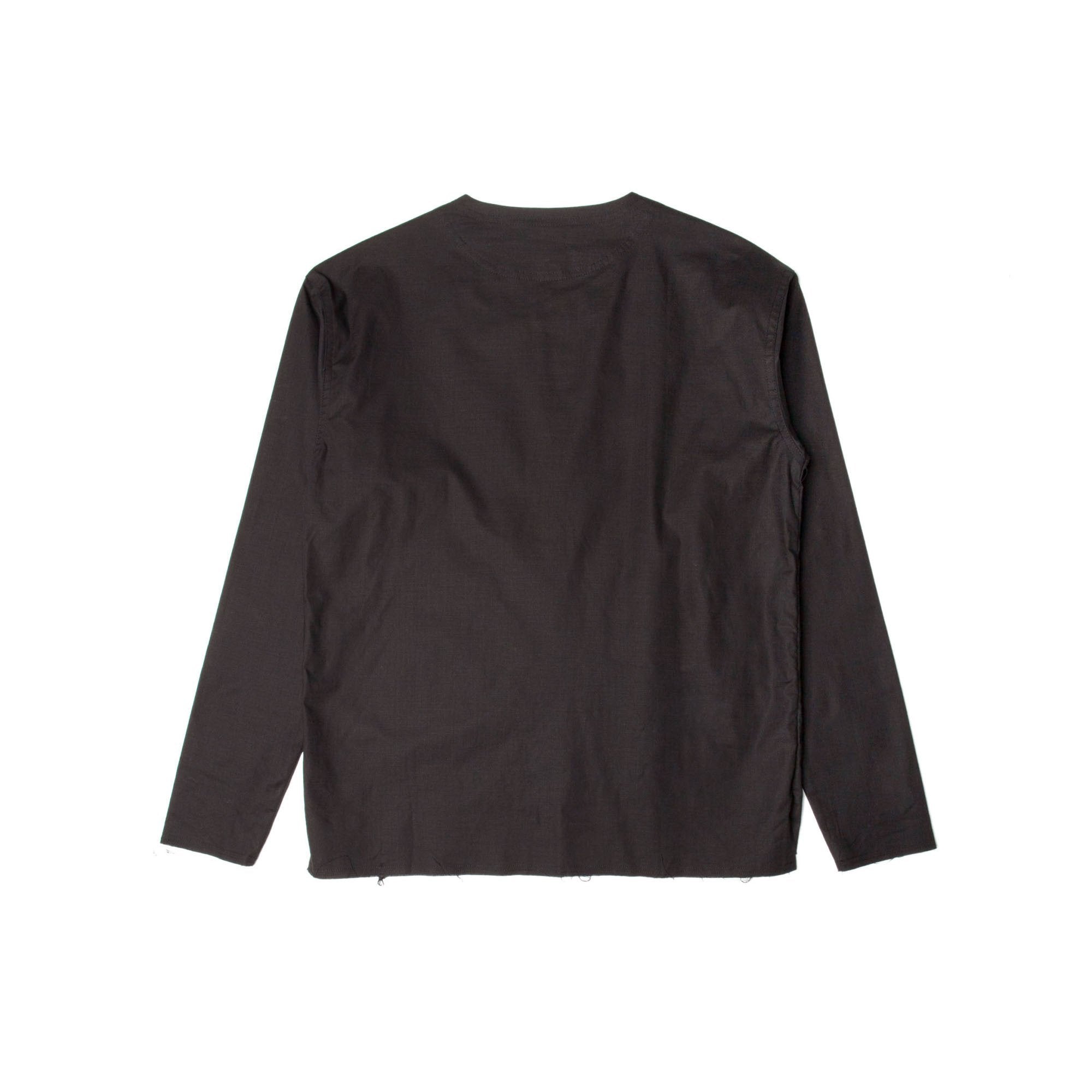 PUBLISH - ANTWAN WOVEN TOP (BLACK) - antwan_black_back