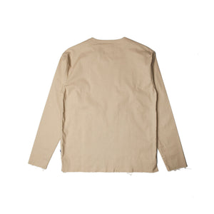 PUBLISH - ANTWAN WOVEN TOP (KHAKI) - antwan_khaki_back