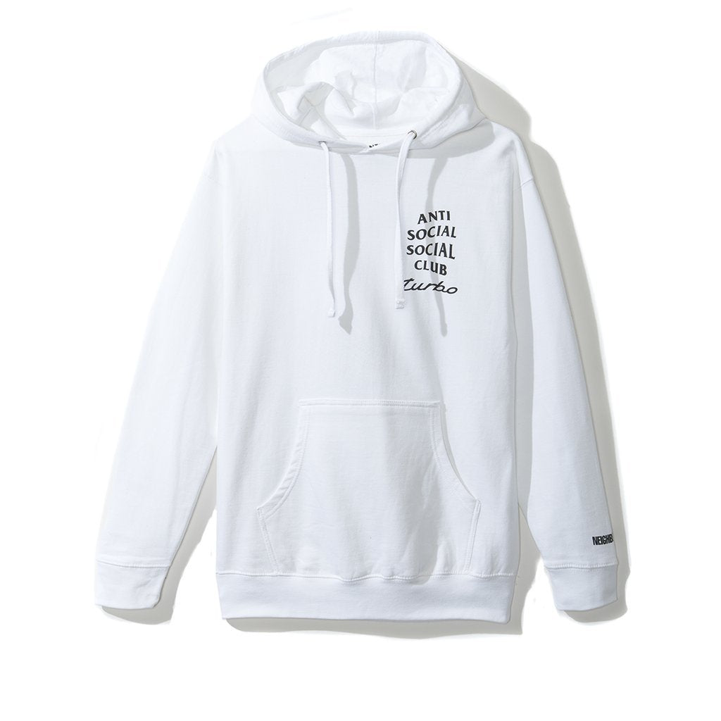 ANTI SOCIAL SOCIAL CLUB/NEIGHBORHOOD - 911 HOODIE (WHITE) - assc-anti-social-social-club-neighborhood-911-white-hoodie