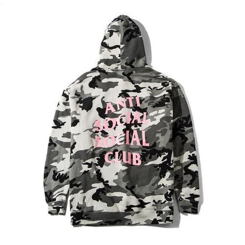 ANTI SOCIAL SOCIAL CLUB - NOT A GILDAN HOODIE (SNOW CAMO) - asscback