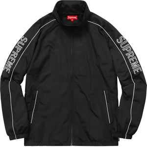 SUPREME - STRIPED LOGO TRACK JACKET - bKkl48cdLqo