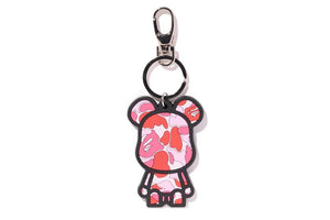 BAPE - B@BY MILO CAMO KEYCHAIN (PINK) - bape-a-bathing-ape-baby-milo-bearbrick-collection-28