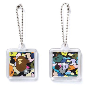 BAPE - MULTI CAMO KEYCHAIN (BLACK) - bape_multi_camo_keychain_1515734966_79c09dd0