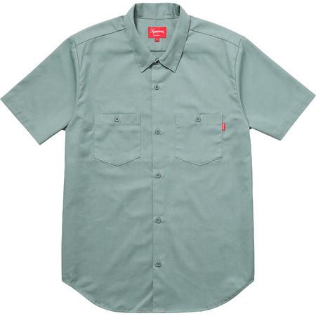 SUPREME/MICHAEL JACKSON - WORK SHIRT (GREEN) - eH-PbY02p4A