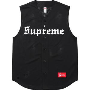 SUPREME - MESH SLEEVELESS  BASEBALL JERSEY (BLACK) - img-thing_bc3991b4-de10-44eb-9892-aa965e6b89cf