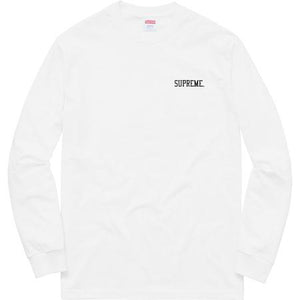 SUPREME/ARAKI - ORCHID L/S TEE (WHITE) - ivgj8Z4YcmE