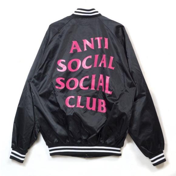 ANTI SOCIAL SOCIAL CLUB - JULY 15TH BASEBALL JACKET (BLACK) - m_59589112f739bcc30105fa7d