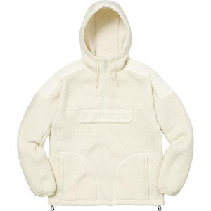 SUPREME/POLARTEC - HOODED HALF ZIP PULLOVER (NATURAL) - polartec_f926baad-f63e-4e80-902a-aab338782901