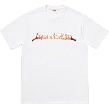 SUPREME - FUCK YOU TEE (WHITE) - rWXIaBUvmXY