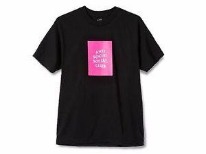 ANTI SOCIAL SOCIAL CLUB - CLUB TEE (BLACK/PINK) - s-l300