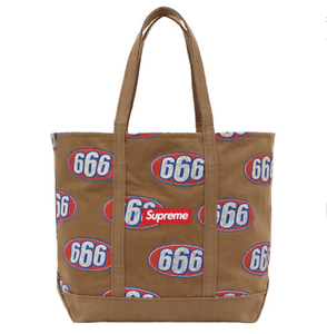 SUPREME - 666 DENIM TOTE (BROWN)(USED) - s-l300_9211451c-c0df-495d-9a98-317e8eaecd75