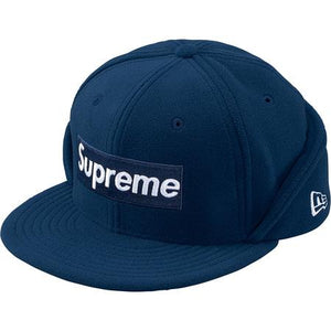 SUPREME/POLARTEC - EAR FLAP NEW ERA (LIGHT NAVY) - sGmVdX46HGU