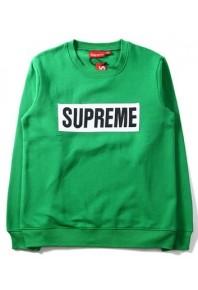 SUPREME - MARATHON CREWNECK (GREEN) - supreme-box-logo-marathon-sweater-green-1-198x290