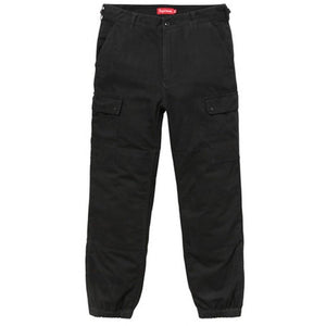 SUPREME - FIELD PANTS (BLACK) - supreme-field-pant-black